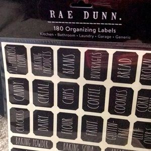 Rae Dunn 180 Organizing Labels
